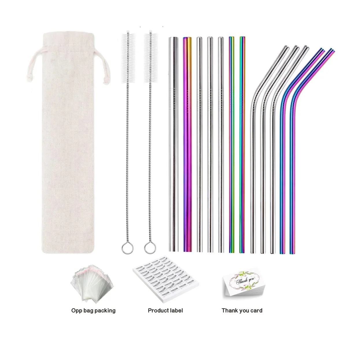 Hot selling Jieyang Wholesale metal cool Drinking Reusable Stainless Steel Straw with customized logo set, Black/sliver/rainbow/blue/purple
Hot selling Jieyang Wholesale metal cool Drinking Reusable Stainless Steel Straw with customized logo set, Black/sliver/rainbow/blue/purple