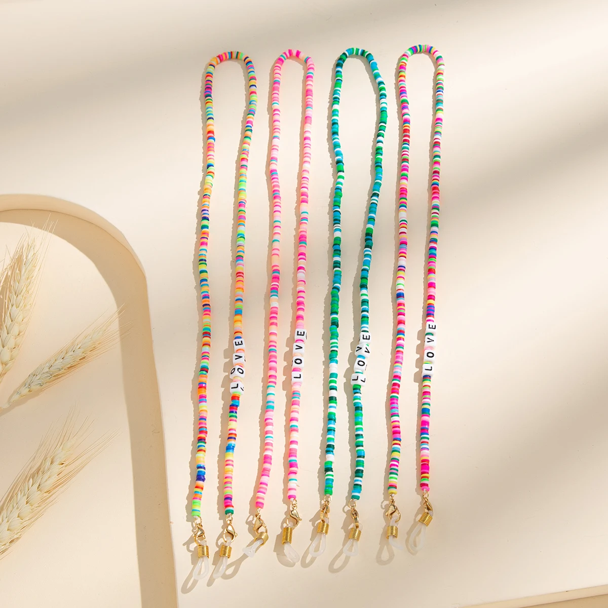 High quality trendy eyewear lanyard accessories mask glass sunglass strap beaded eye glasses chain
High quality trendy eyewear lanyard accessories mask glass sunglass strap beaded eye glasses chain