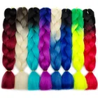 Best price ombre color synthetic jumbo braid hair