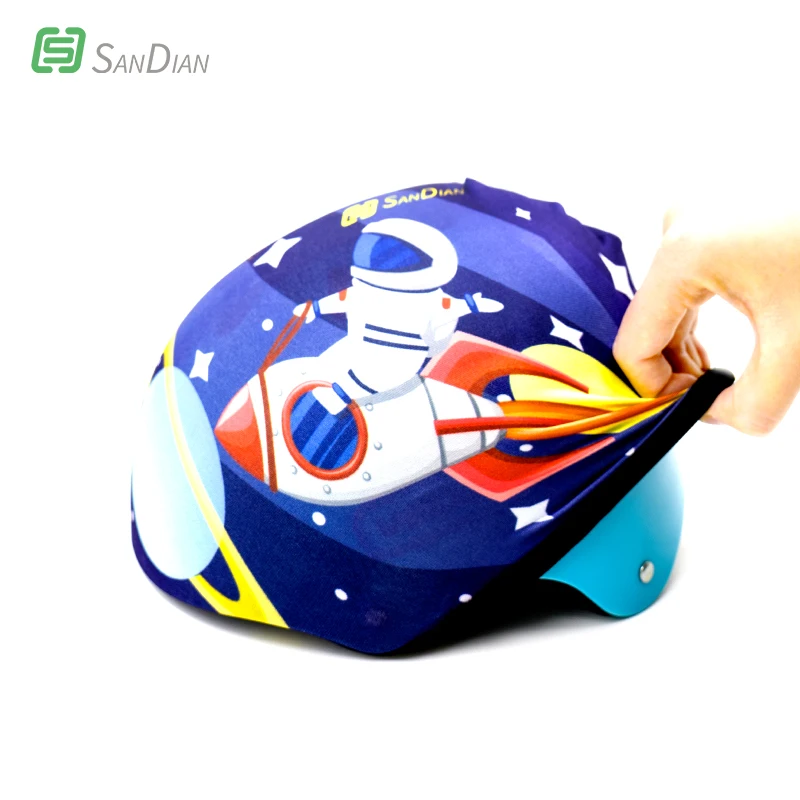 FANCY Sandian Brand Helmet Cover For Kids Helmet Type For Bike Bicycle Skateboard Ski Helmets with Fits All
FANCY Sandian Brand Helmet Cover For Kids Helmet Type For Bike Bicycle Skateboard Ski Helmets with Fits All