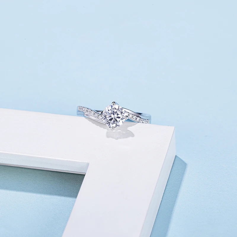 Thriving Gems 925 sterling Silver White Diamond Moissanite Ring Jewelry Women Wedding Engagement Ring
Thriving Gems 925 sterling Silver White Diamond Moissanite Ring Jewelry Women Wedding Engagement Ring