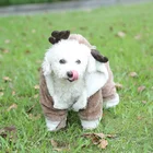 Coat Pets Pet Wholesale Warm Plush Dog Coat Winter Pets Clothes Dog Hoodies Pet Clothes