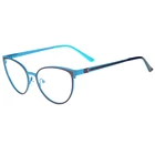 Fashion ladies metal cat eye optical glasses eyeglasses frames