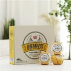 4oz fresh fruit cup113g peach in snack cup in fruit juice in White Grape Juice & Lemon Juice