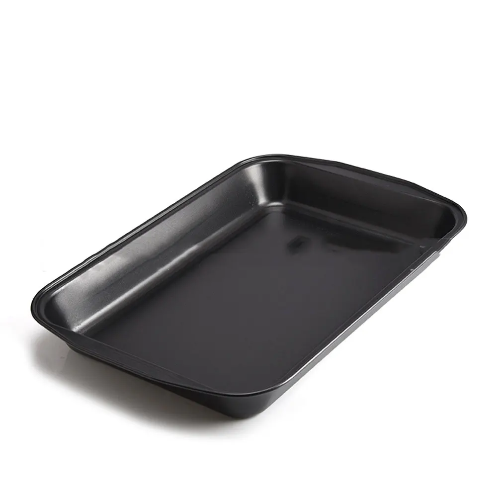 Black Large Household Rectangular Carbon Steel Baking Tray Mold Non-stick Cake Mold, Gold/black
Black Large Household Rectangular Carbon Steel Baking Tray Mold Non-stick Cake Mold, Gold/black
