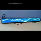 Shop advertising stretch bar LCD shelf screen display