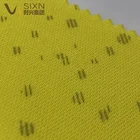 100% polyester 75D 100D bird eye mesh knitted reflective print design knitting garment fabric