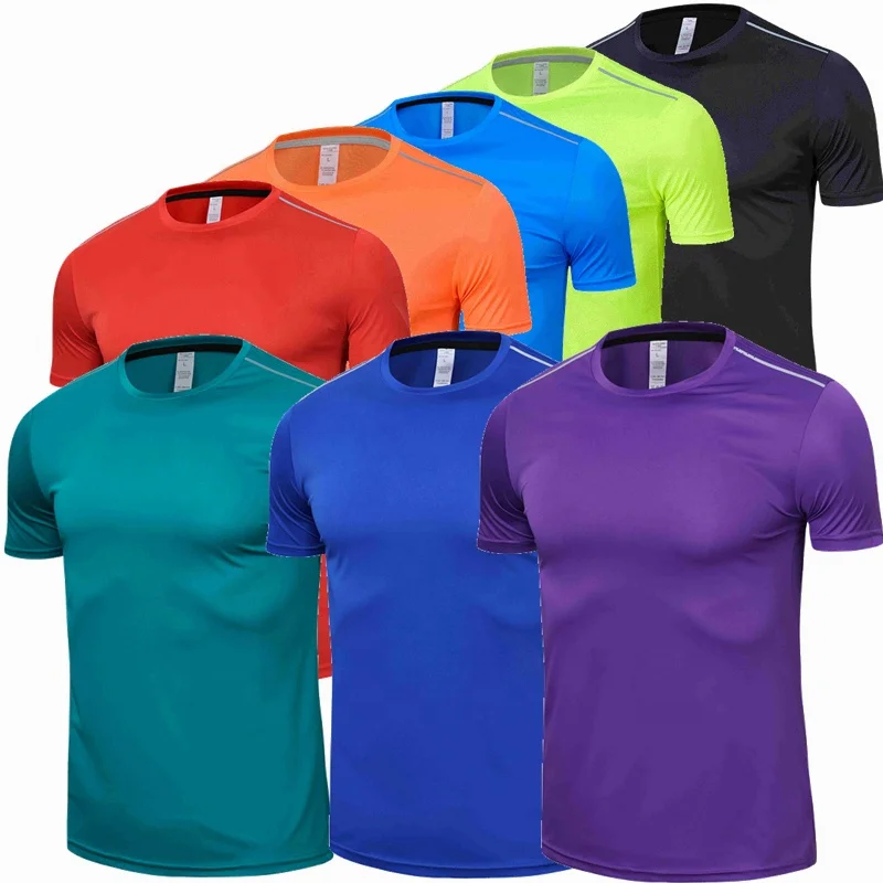 High quality spandex Designer T Shirt Running Quick Dry Fitness Shirt Training Clothes Gym Designer T Shirt For Tops, Accept custom made color
High quality spandex Designer T Shirt Running Quick Dry Fitness Shirt Training Clothes Gym Designer T Shirt For Tops, Accept custom made color
