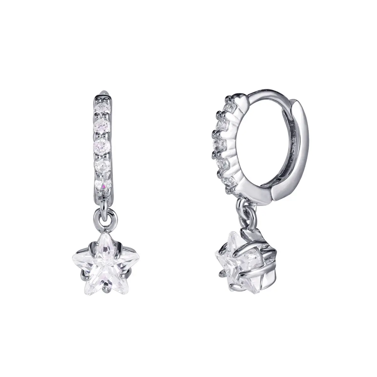 White Gold Plated Earrings Hot Sale Dancing Zircon Stone New Design Star Shape Earrings
White Gold Plated Earrings Hot Sale Dancing Zircon Stone New Design Star Shape Earrings