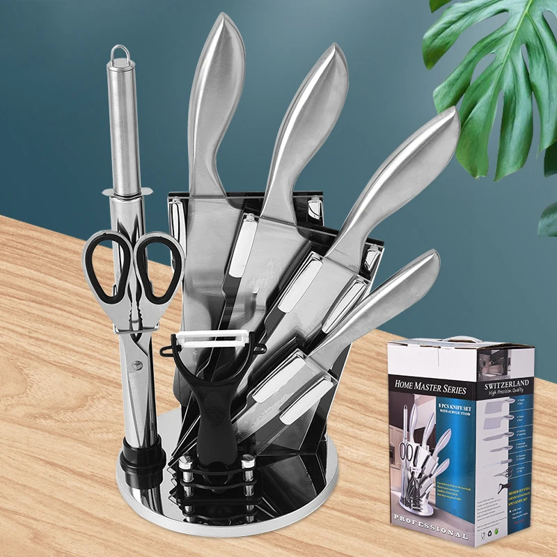New Design 6 Piece High Quality Carbon Stainless Steel Kitchen Tools Chef Knife Sharpening Set
New Design 6 Piece High Quality Carbon Stainless Steel Kitchen Tools Chef Knife Sharpening Set