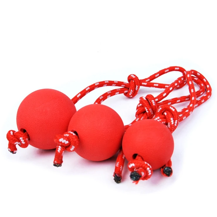 Hot Sale Pet Molar Toy with Rope Rubber Dog Toy Ball Dog Training bite Resistant Ball Solid Bouncy Ball
Hot Sale Pet Molar Toy with Rope Rubber Dog Toy Ball Dog Training bite Resistant Ball Solid Bouncy Ball
