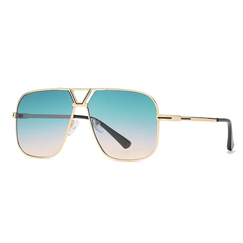 2021 New Arrival Hot Selling Luxury Oversized Gold Big Metal Frame UV400 Gradient HD PC Lens Fashion Shades Sunglasses Women
2021 New Arrival Hot Selling Luxury Oversized Gold Big Metal Frame UV400 Gradient HD PC Lens Fashion Shades Sunglasses Women
