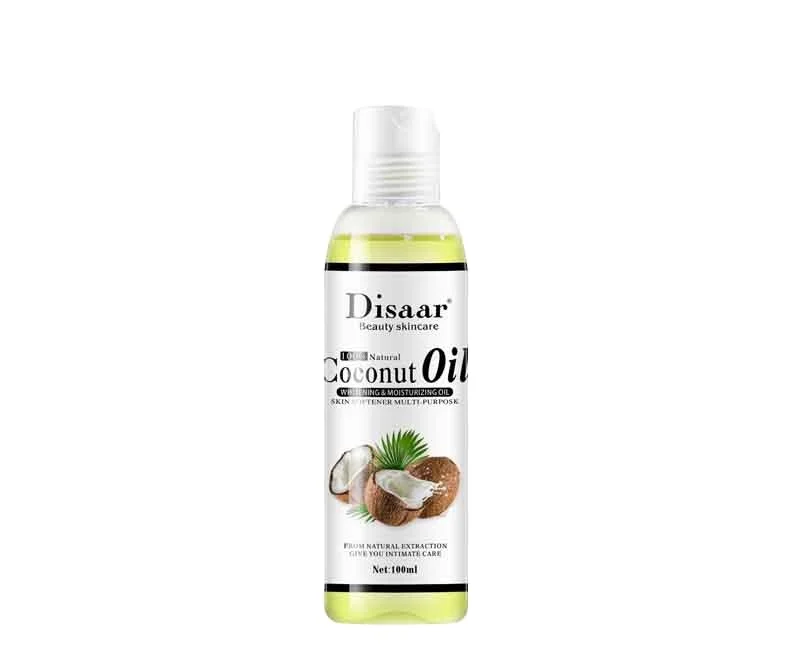 Disaar Pure 100% Natural Moisturizing Coconut Organic Essential Body Care Massage Oil for All Skin
Disaar Pure 100% Natural Moisturizing Coconut Organic Essential Body Care Massage Oil for All Skin