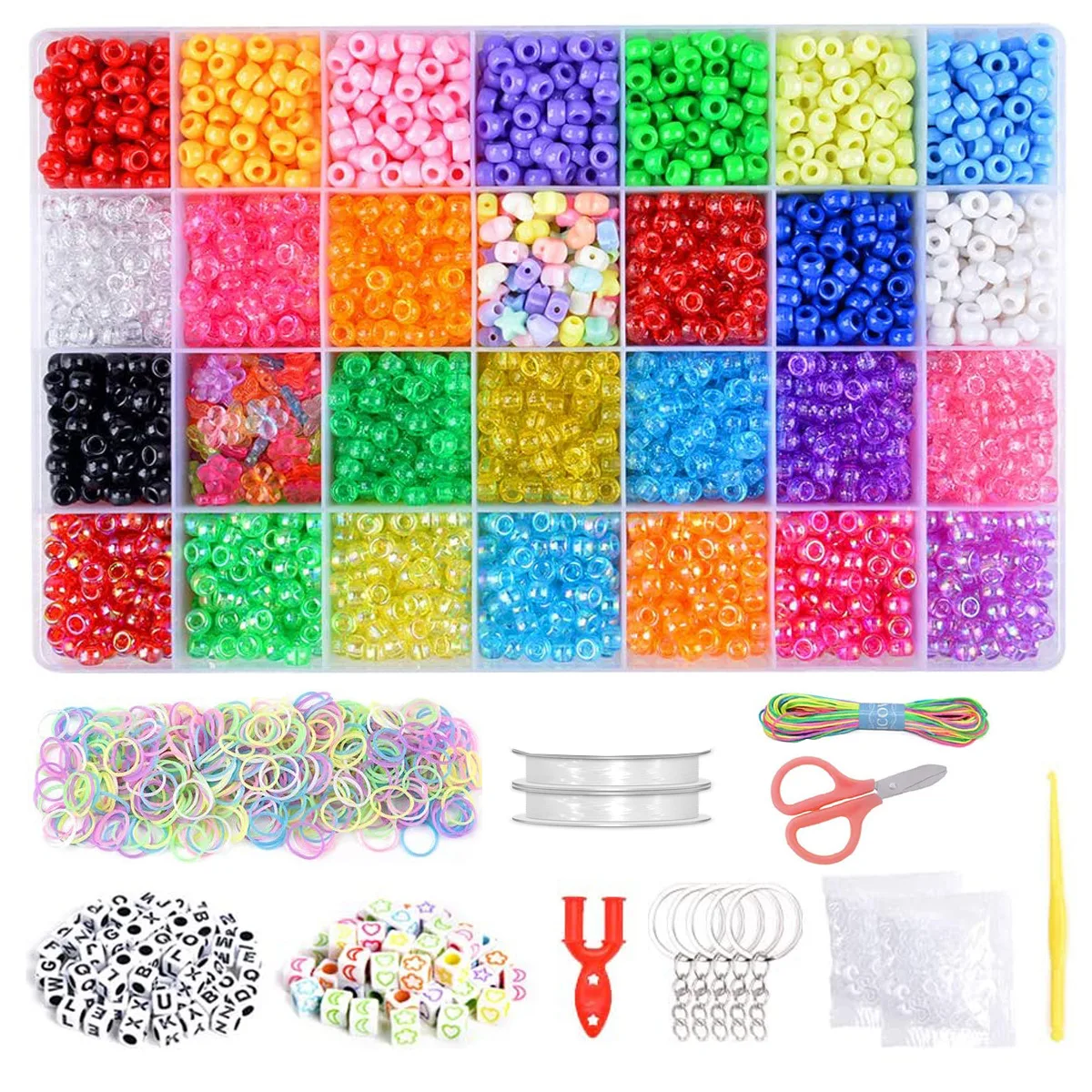 Hobbyworker DIY Bracelet Weaving Production Acrylic Beads Craft Kit Set for Jewelry Making, Picture
Hobbyworker DIY Bracelet Weaving Production Acrylic Beads Craft Kit Set for Jewelry Making, Picture