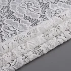 2020 latest lace tulle dress material spandex nylon bridal lace fabric