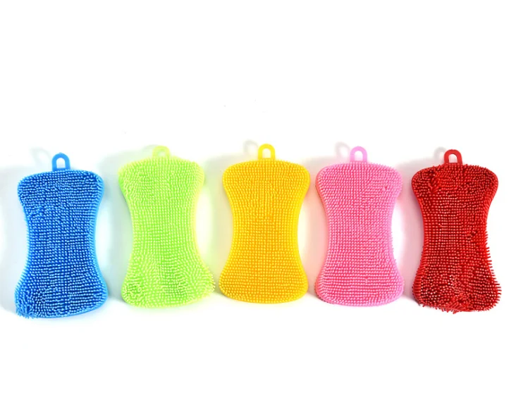 Multifunctional Wholesale Reusable Silicon Kitchen Scrubber Dish Cleaning Cloth, As picture
Multifunctional Wholesale Reusable Silicon Kitchen Scrubber Dish Cleaning Cloth, As picture