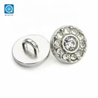 SK Custom Zinc Alloy Metal Diamond Shirt Button Rhinestone Buttons Sew On For Clothing