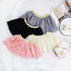 Wholesale High Quality Children Girls Tutu Dance Skirt Infant Baby Casual Dress For Girls Sequin Stars Kids Skirts