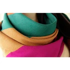 2020 Solid Cashmere Scarf Winter Long-Wrap Women Plaid Scarves Printed Mongolia Silk Shawls Thick Wool Cashmere Scarf