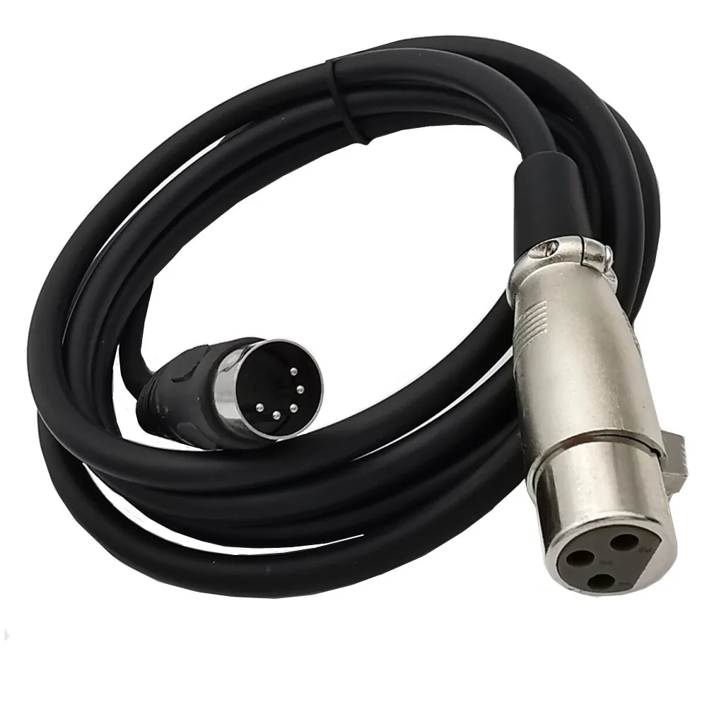 MIDI to XLR Adapter Cable,DIN 5 Pins to XLR 3 Pins Audio cable for Match music instruments or cables with MIDI or XLR connector
MIDI to XLR Adapter Cable,DIN 5 Pins to XLR 3 Pins Audio cable for Match music instruments or cables with MIDI or XLR connector