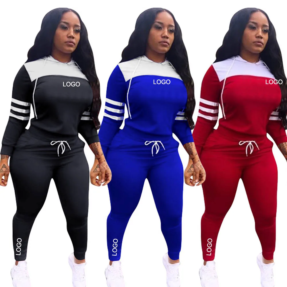 Custom Women Outfits Patchwork Fall 2 Piece Hoodies Jogger Long Sleeves Set Jogger Pants Set Two Piece Pants Set Plus Size
Custom Women Outfits Patchwork Fall 2 Piece Hoodies Jogger Long Sleeves Set Jogger Pants Set Two Piece Pants Set Plus Size