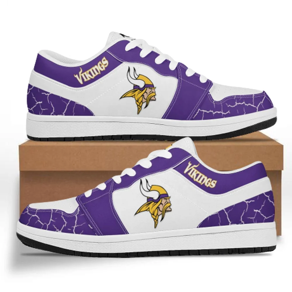 32 Colors Wholesale Hot Selling Men's&Women's NFL Vikings Low-Top Leather AJ Sneakers
32 Colors Wholesale Hot Selling Men's&Women's NFL Vikings Low-Top Leather AJ Sneakers