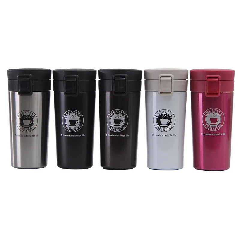 304 Stainless Steel Car Vacuum Thermos Bouncing cup Travel Insulated Double Wall Tumbler Reusable customized coffee mugs, As picture showing
304 Stainless Steel Car Vacuum Thermos Bouncing cup Travel Insulated Double Wall Tumbler Reusable customized coffee mugs, As picture showing