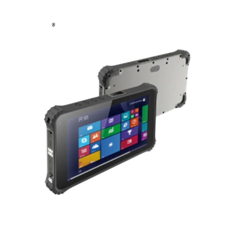 8" MIL-STD-810G Full IP67 Touch Panel PC Industrial tablet pc with 1D/2D Barcode scanner Docking Rugged tablet PC