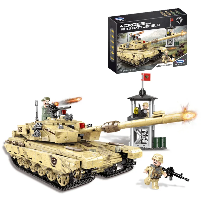 Xingbao 06021 Military Building Blocks Chariot Blocks 99 Tank 1340pcs WW2 Military Tank Brick Assemble Hell Buggy
Xingbao 06021 Military Building Blocks Chariot Blocks 99 Tank 1340pcs WW2 Military Tank Brick Assemble Hell Buggy