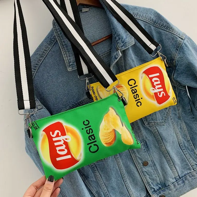 2021 New Arrival Funny Crossbody Canvas Mini Cartoon Printing Envelope Bag Potato Chip Handbag, Customizable
2021 New Arrival Funny Crossbody Canvas Mini Cartoon Printing Envelope Bag Potato Chip Handbag, Customizable