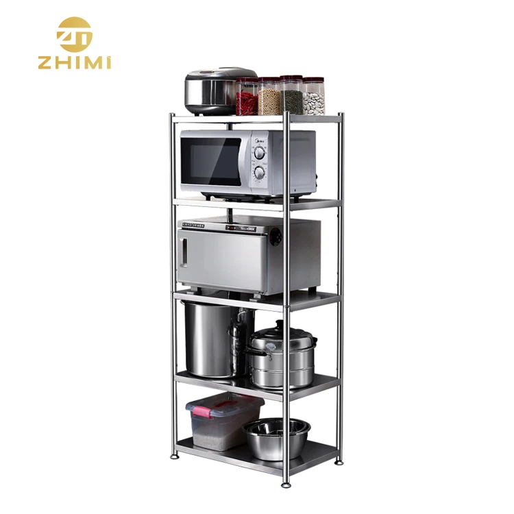 Multipurpose 5 Tiers Stainless Steel Home Kitchen Microwave Oven Stand Rack Shelf Cabinet
Multipurpose 5 Tiers Stainless Steel Home Kitchen Microwave Oven Stand Rack Shelf Cabinet