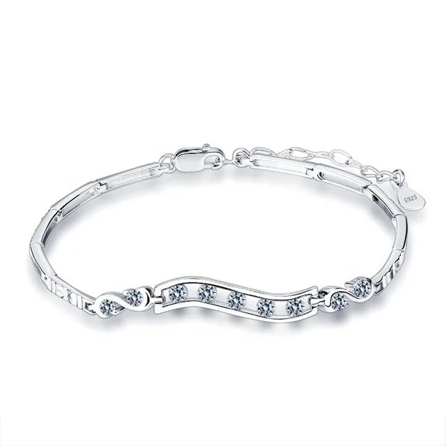 Mexico Jewelry Charming Jewelry 925 Sterling Silver Bracelets For Women, White, purple
Mexico Jewelry Charming Jewelry 925 Sterling Silver Bracelets For Women, White, purple