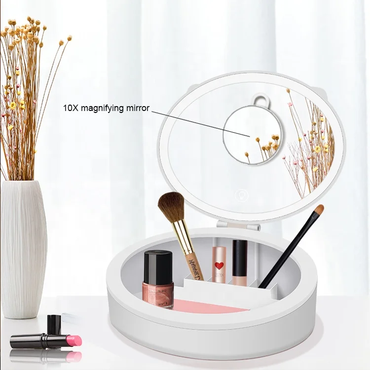 Hot Sale Oval 10X Magnification Impressions Touch Mirror Table Makeup Mirror Led Mirror Light, White/pink/red/customized
Hot Sale Oval 10X Magnification Impressions Touch Mirror Table Makeup Mirror Led Mirror Light, White/pink/red/customized