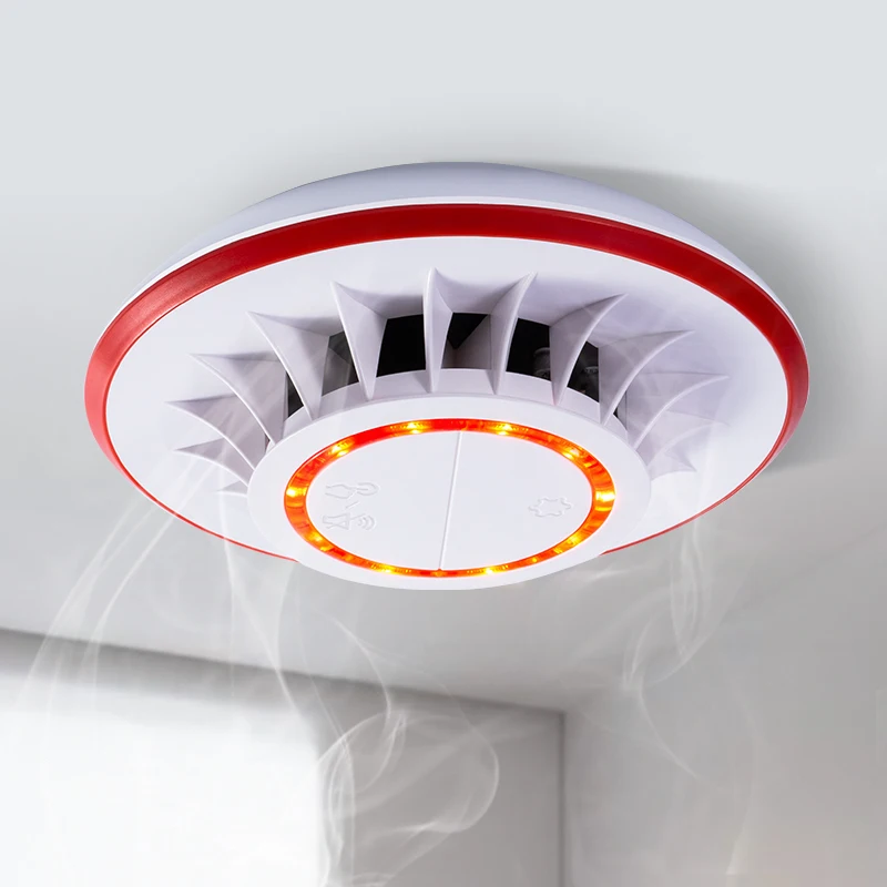 Latest Products smoke alarm 90dB alarm Must-install battery design Photoelectric scattering maze fire smoke detector alarm
Latest Products smoke alarm 90dB alarm Must-install battery design Photoelectric scattering maze fire smoke detector alarm