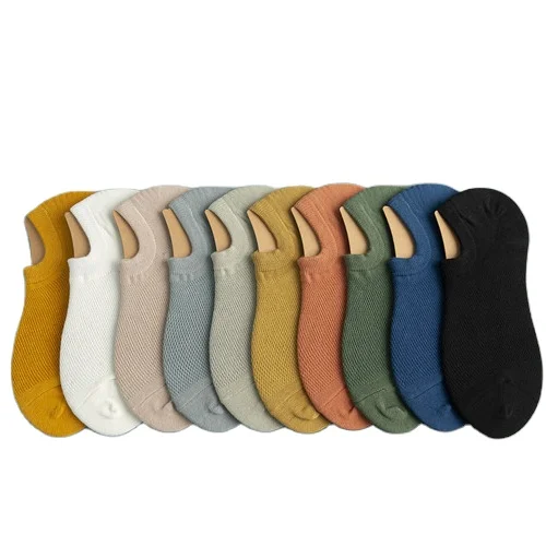 wholesale Custom Logo invisible Men's Ankle Socks pure color breathable cotton men's boat socks
wholesale Custom Logo invisible Men's Ankle Socks pure color breathable cotton men's boat socks