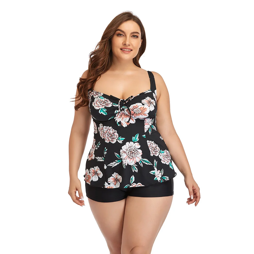 2021 women's tankini new fashion conservative plus size swimsuit skirt split swimsuit
2021 women's tankini new fashion conservative plus size swimsuit skirt split swimsuit