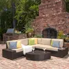 Green all weather wholesale classic rattan french country style sofa