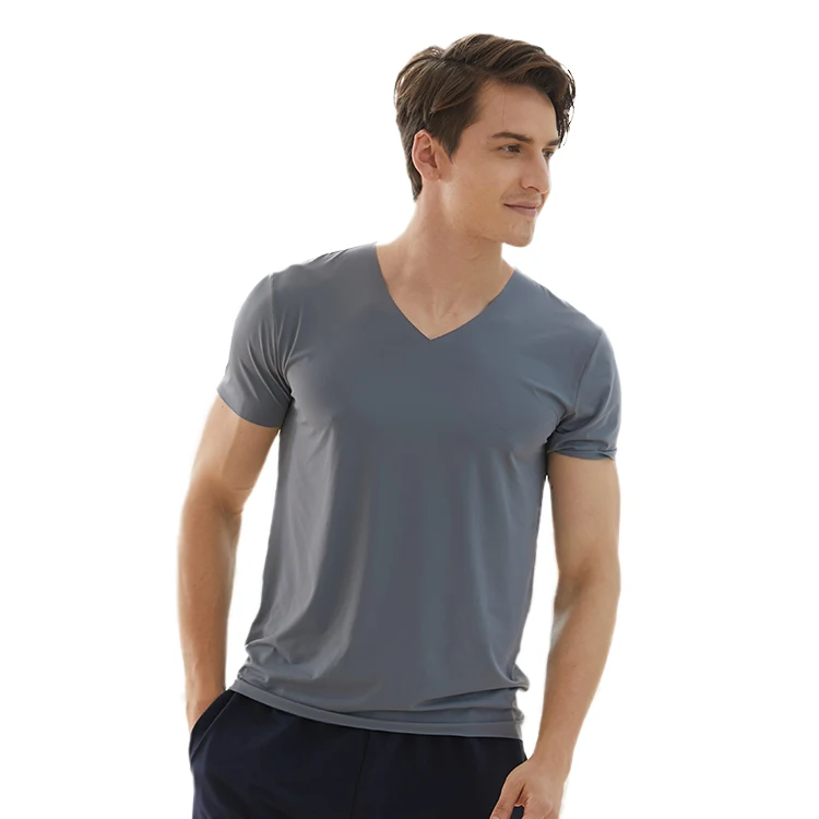Breathable customized V neck men's t-shirts short sleeve t-shirt, Black/white/royal blue/dark silver grey
Breathable customized V neck men's t-shirts short sleeve t-shirt, Black/white/royal blue/dark silver grey