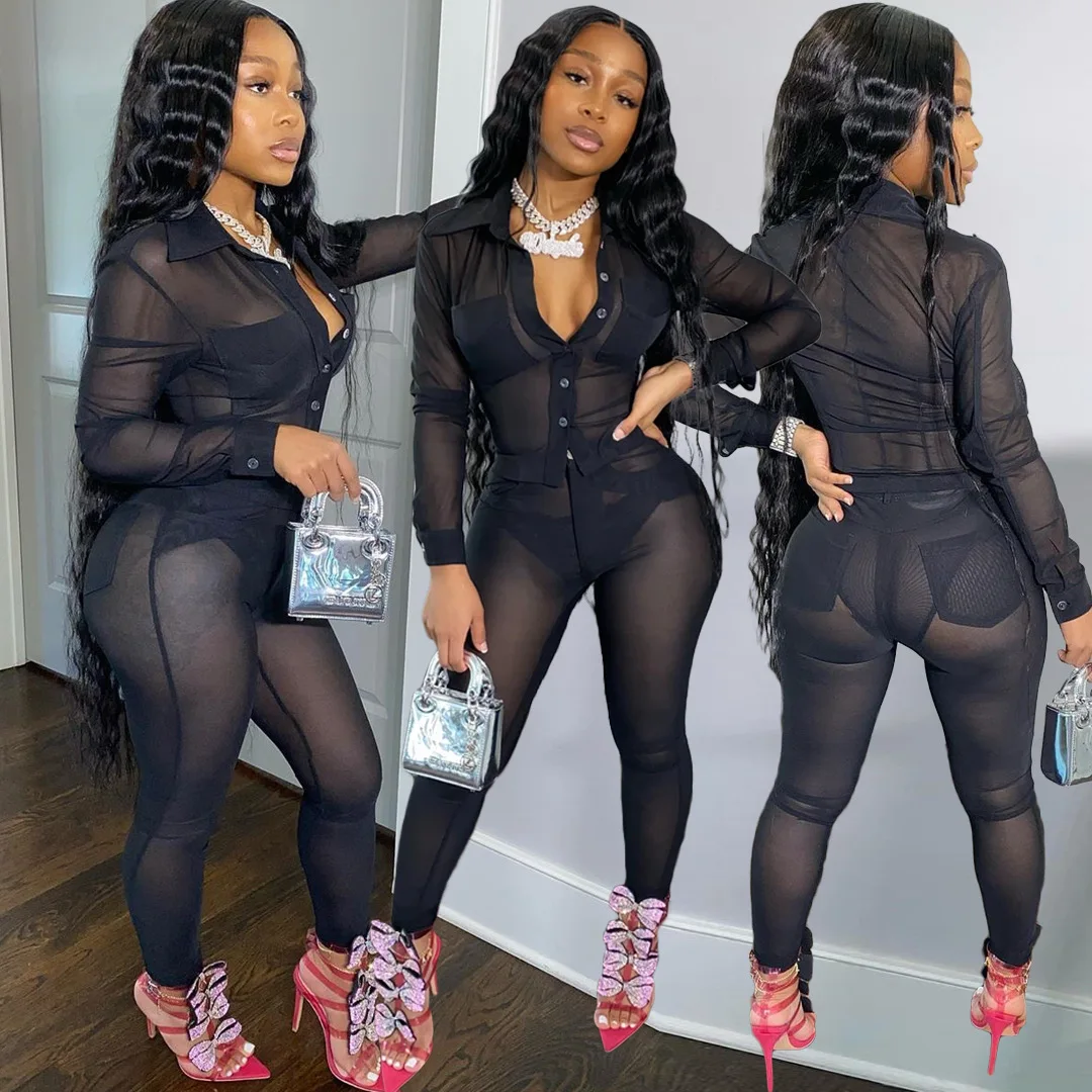 Night Club Women Bodycon One Piece Black Mesh Jumpsuit Women Rompers Long Sleeves Clothing Jumpsuit
Night Club Women Bodycon One Piece Black Mesh Jumpsuit Women Rompers Long Sleeves Clothing Jumpsuit