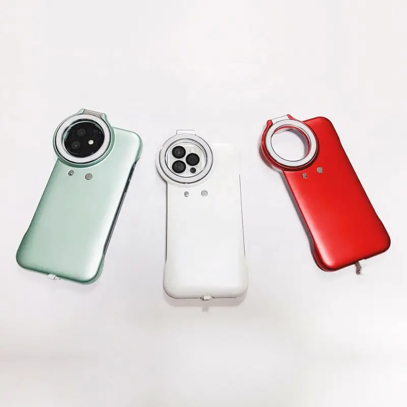 LED Ring Flash Universal Selfie Light Portable Mobile Phone Case For iphone 12 13 Max Beauty Cover
LED Ring Flash Universal Selfie Light Portable Mobile Phone Case For iphone 12 13 Max Beauty Cover