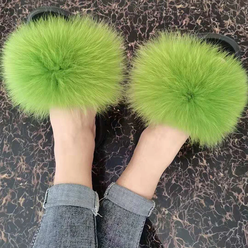 Summer fox fur slides Colorful women indoor outdoor flat soles real fox fur slippers cheap fox fur slides, Customized color
Summer fox fur slides Colorful women indoor outdoor flat soles real fox fur slippers cheap fox fur slides, Customized color