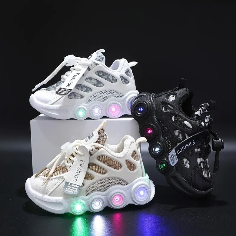 New Fashion Cheap Kids Casual Shoes Children's Breathable Lace Up Sport Shoes Fashion Footwear Girls LED Shoes Children Kid, 3 colors
New Fashion Cheap Kids Casual Shoes Children's Breathable Lace Up Sport Shoes Fashion Footwear Girls LED Shoes Children Kid, 3 colors