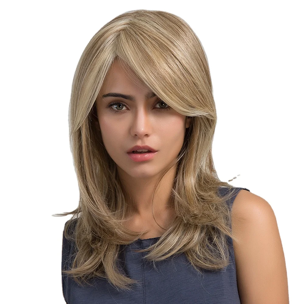 High quality boutique wholesale synthetic wavy wigs human hair lace front short bangs
High quality boutique wholesale synthetic wavy wigs human hair lace front short bangs