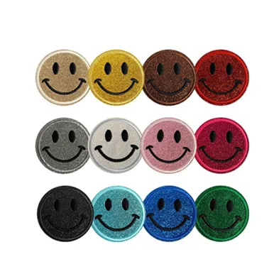 Sequins Smile Face Embroidery Iron On Patches For Clothing Appliques Bag Ornaments DIY, Pantone color
Sequins Smile Face Embroidery Iron On Patches For Clothing Appliques Bag Ornaments DIY, Pantone color