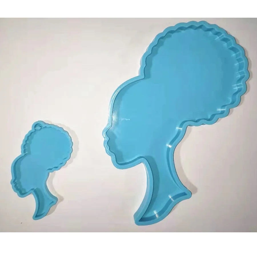 1049 keychain 1050 keychain black magic girl resin moldlady head tray silicone mould Afro Women coaster silicone resin mold
1049 keychain 1050 keychain black magic girl resin moldlady head tray silicone mould Afro Women coaster silicone resin mold