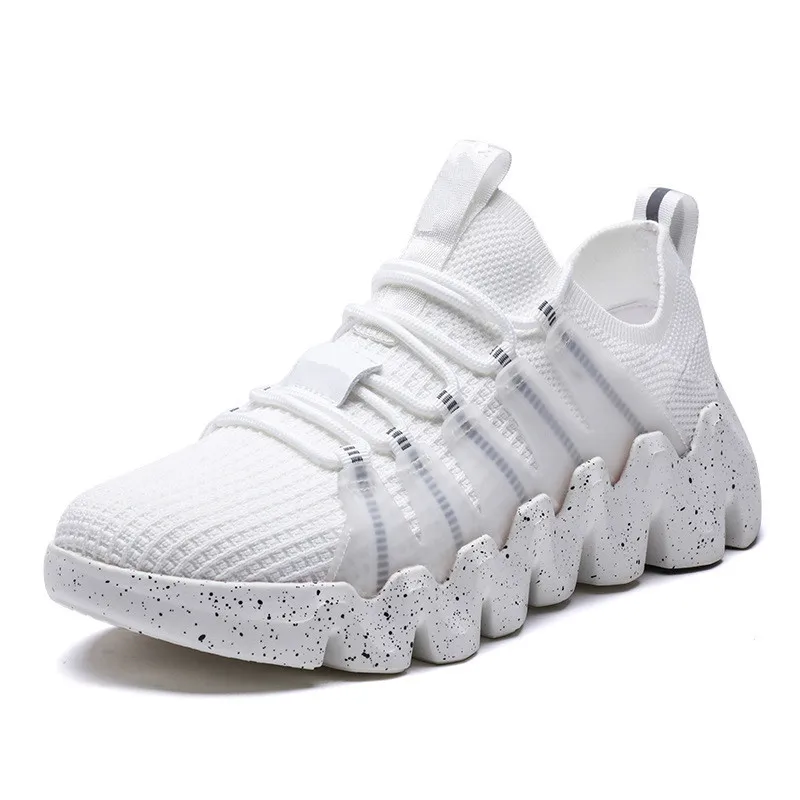 Breathable Low-heel Casual Sports Shoes Men's Flying Woven Single Shoes Lace-up Breathable Men's Running Shoes, Black beige white
Breathable Low-heel Casual Sports Shoes Men's Flying Woven Single Shoes Lace-up Breathable Men's Running Shoes, Black beige white