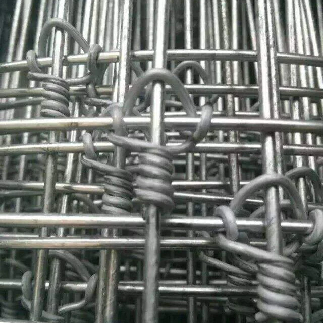 Widely application hot galvanized hinge joint knot field fence