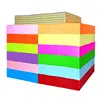 Multicolour heavy copy paper a4 80g 120g a4 thin cardboard printing paper