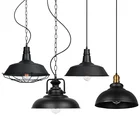 loft lamp vintage industrial classical metal lampshade pendant lamp dining light led loft ligth