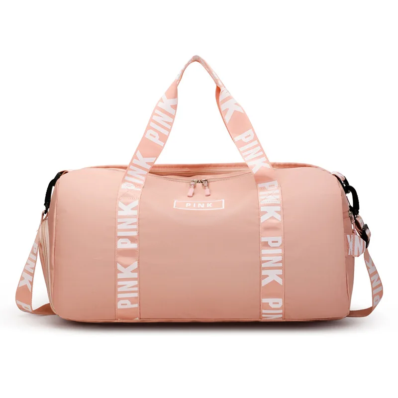 2022 New Gym Bags OEM Customization casual Leisure sports fitness yoga bag high quality Waterproof Pink travel bag, 4 colors
2022 New Gym Bags OEM Customization casual Leisure sports fitness yoga bag high quality Waterproof Pink travel bag, 4 colors